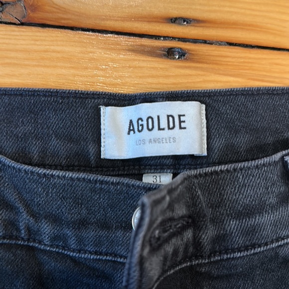 Black Agolde Jeans - Picture 2 of 4